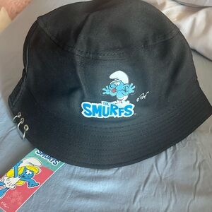 Smurfs Black Unisex Bucket Hat